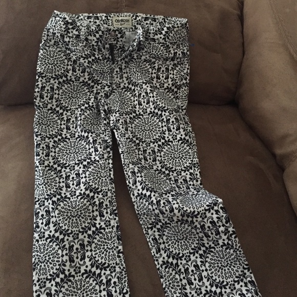 Toddler girl print denim