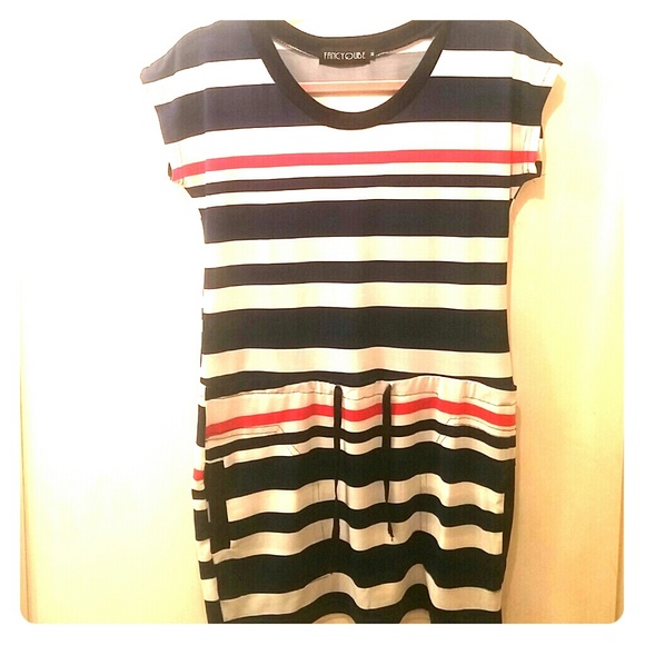 Adorable sailor style bathing suit cover
