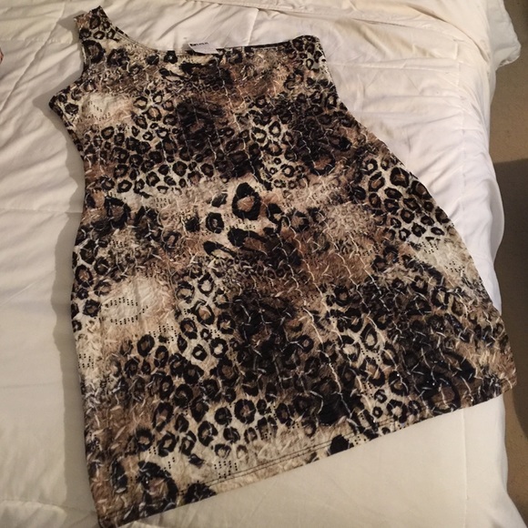 Cheetah print going out dress XL juniors