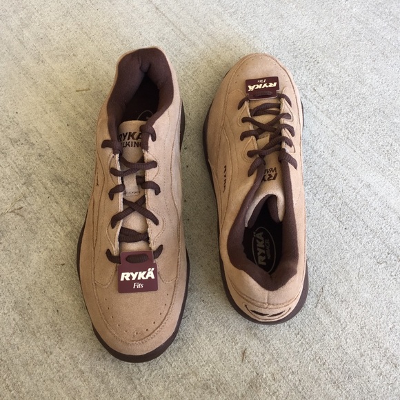 Ryka Walking shoes in a tan and brown combo