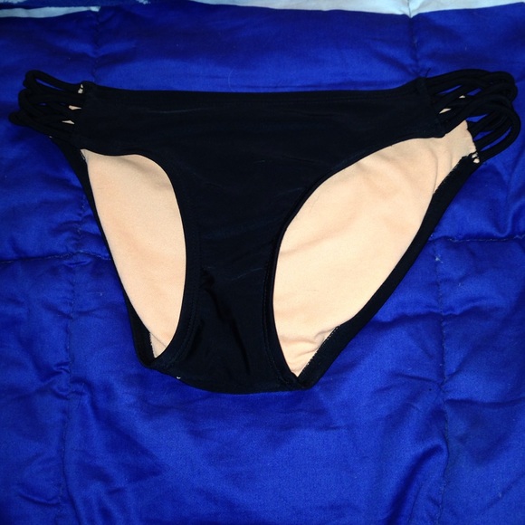 Black Target Swim Bottoms