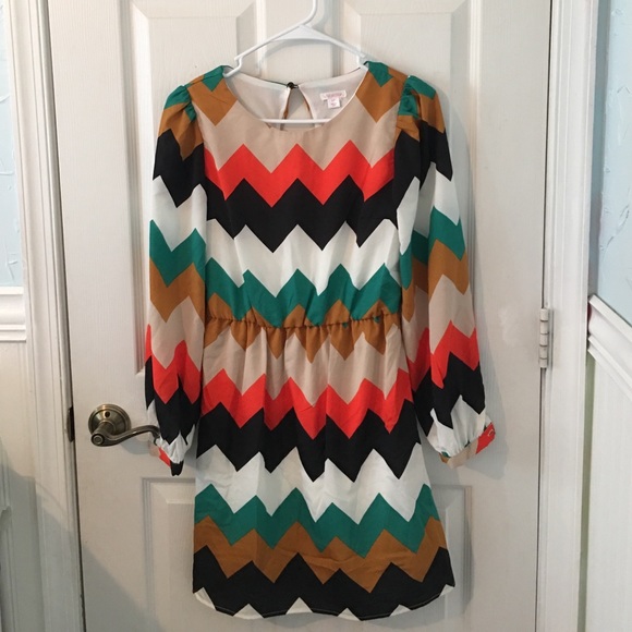 Xhilaration chevron dress