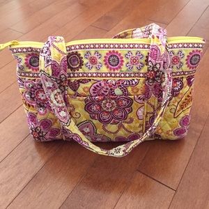 Medium Vera Bradley handbag.