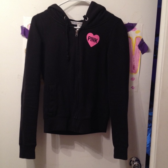 Pink hoodie