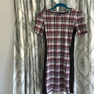 Top shop plaid dress