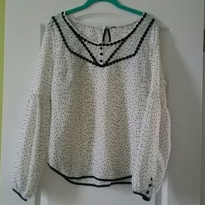 Free people sheer blouse