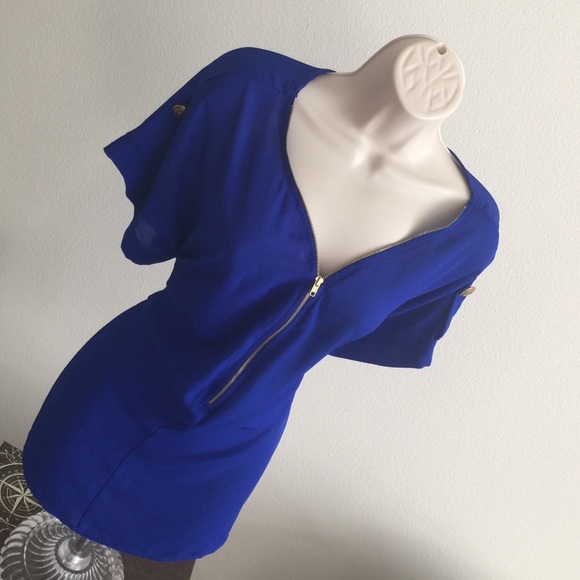 Tops - Blue blouse XL