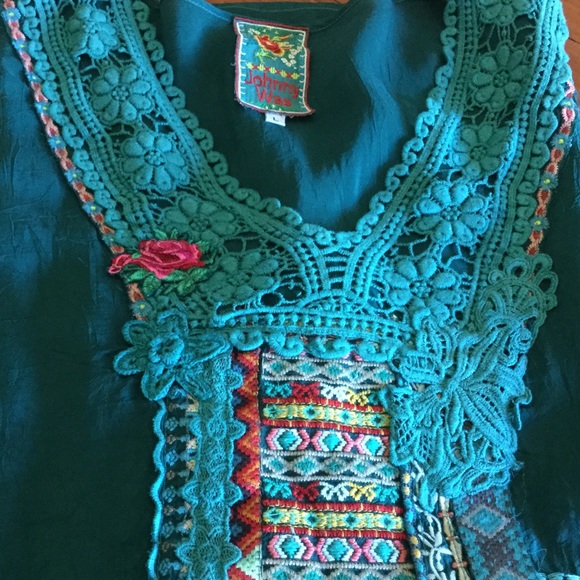 Johnny Was tunic 🌺🌺🌺🌺🌺 - Picture 4 of 4