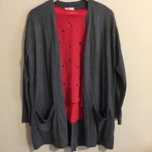 HP 🎉 Loft Lou & Grey ✨ Open Cardigan