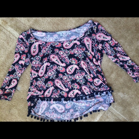 🌸 Charlotte Russe Boho Crop top 🌸
