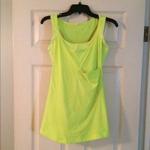 Lululemon neon tank
