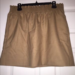 J. Crew pleated mini skirt