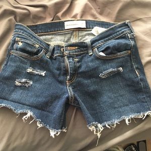 Abercrombie jean shorts