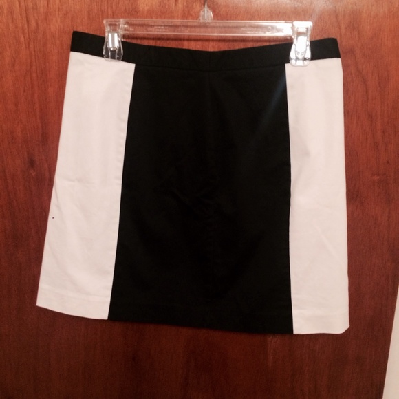 Black and white skirt