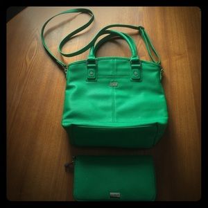 Jewell purse and matching wallet