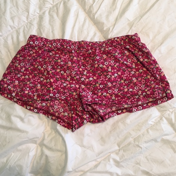 Floral pajama pants