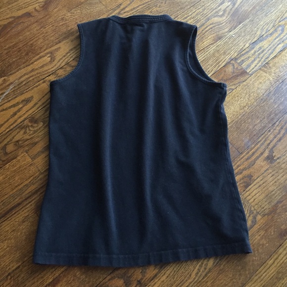🍳Black Sleeveless Blouse - Picture 3 of 3