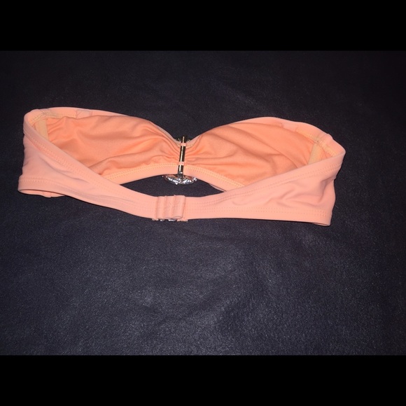 Orange Bathing Suit Top - Picture 2 of 3