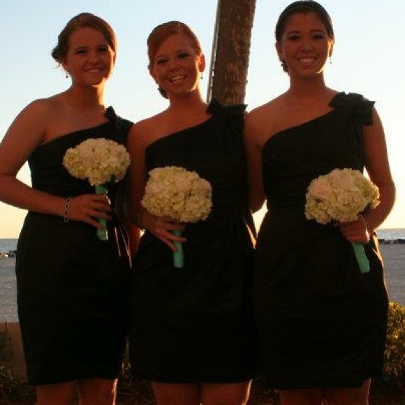 David's Bridal Black Dress