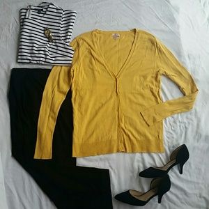 ❌  SOLD Mustard Cardigan