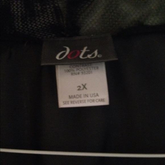 Black and green dots cardigan - Picture 2 of 3