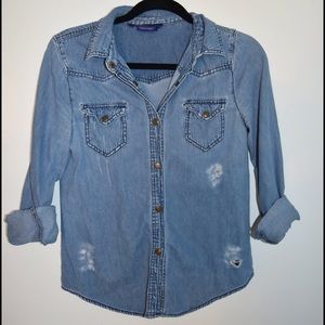 Denim shirt
