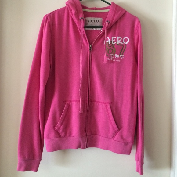 AERO zip up hoodie. Light weight. Size XL