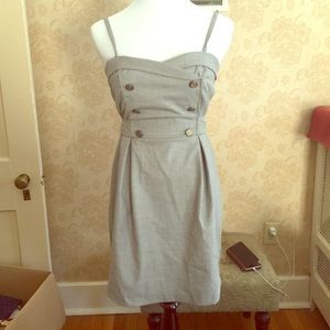❤️CLOSET CLEAROUT SALE❤️ Grey Button Up Dress