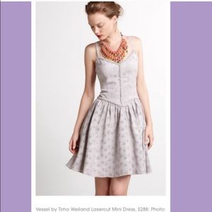 Anthropologie vessel by timo night flower dress 0