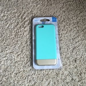 Teal and gold iPhone 6 Flexion Case