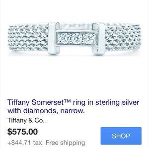 SOLD Tiffany Somerset Diamond Ring