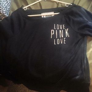 Victoria secret 'Pink' sweater.