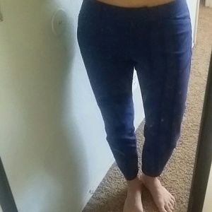 Express blue cropped editors