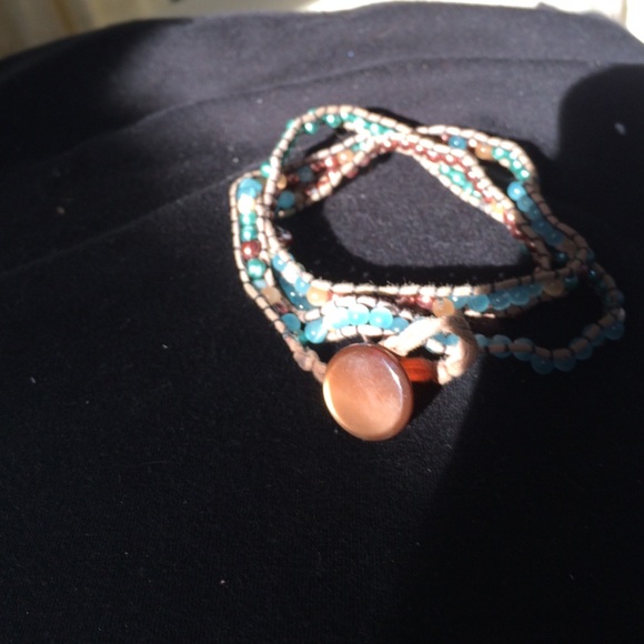 HandBeaded Wrap Bracelet