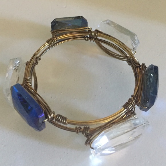 set of wire bangles