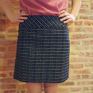 Tweed pencil skirt
