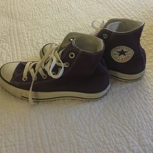 Purple Converse