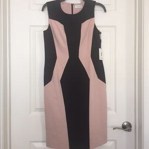 Calvin Klein size 10 geometric color block dress