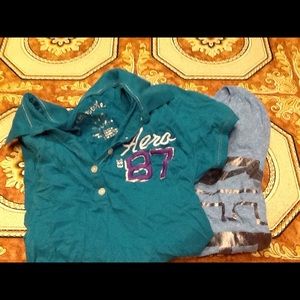 Bundle of 2 Aeropostale t shirts
