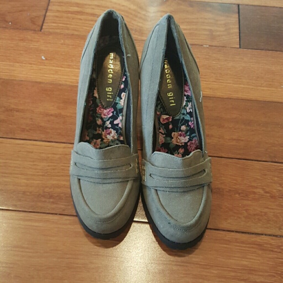 Madden girl heeled loafer