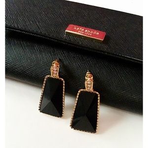 Rectangle Stone Earrings