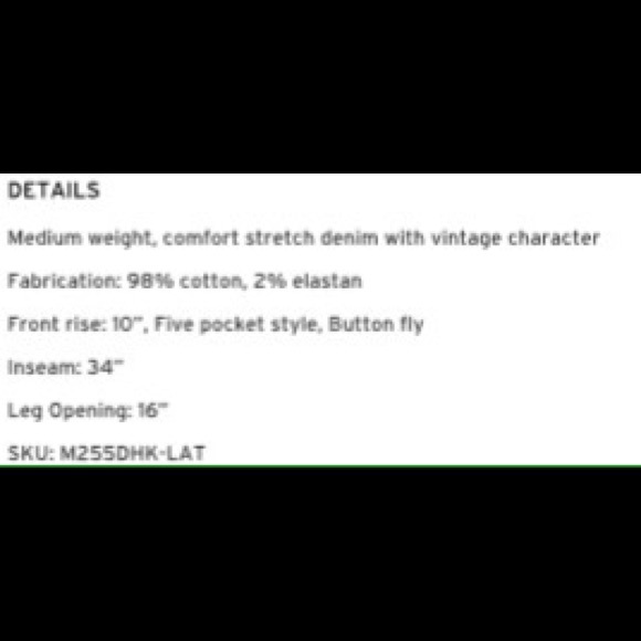 Hudson Jeans Men's Byron Straight Fit - Picture 4 of 4