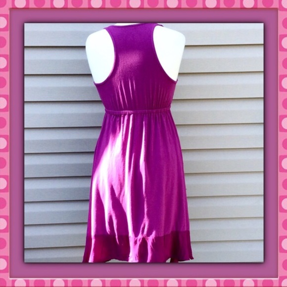 NWOT Tunic Dress Raspberry  Medium - Picture 3 of 3