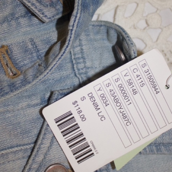 ❣❣BEAUTIFUL ANTHRO DENIM VEST❣❣