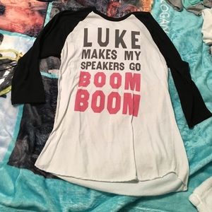 Baseball style shirt