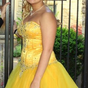 Yellow Prom Dress