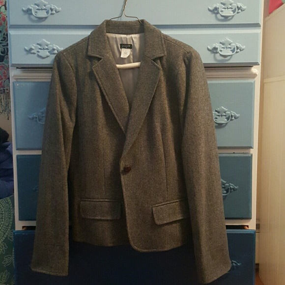 J. Crew Gray wool jacket