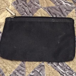 Black cosmetic bag