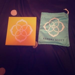 Kendra Scott box and bag!
