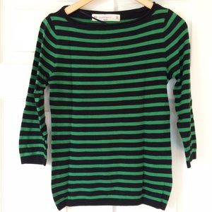 Zara Sweaters - Zara black and green striped sweater Zara Sweaters - Zara black and green striped sweater
